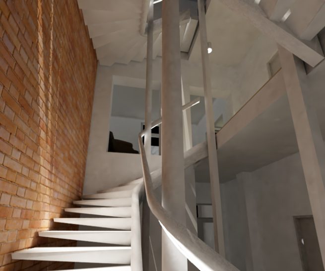 Kernsanierung und Erweiterung Stadtvilla Winterhude