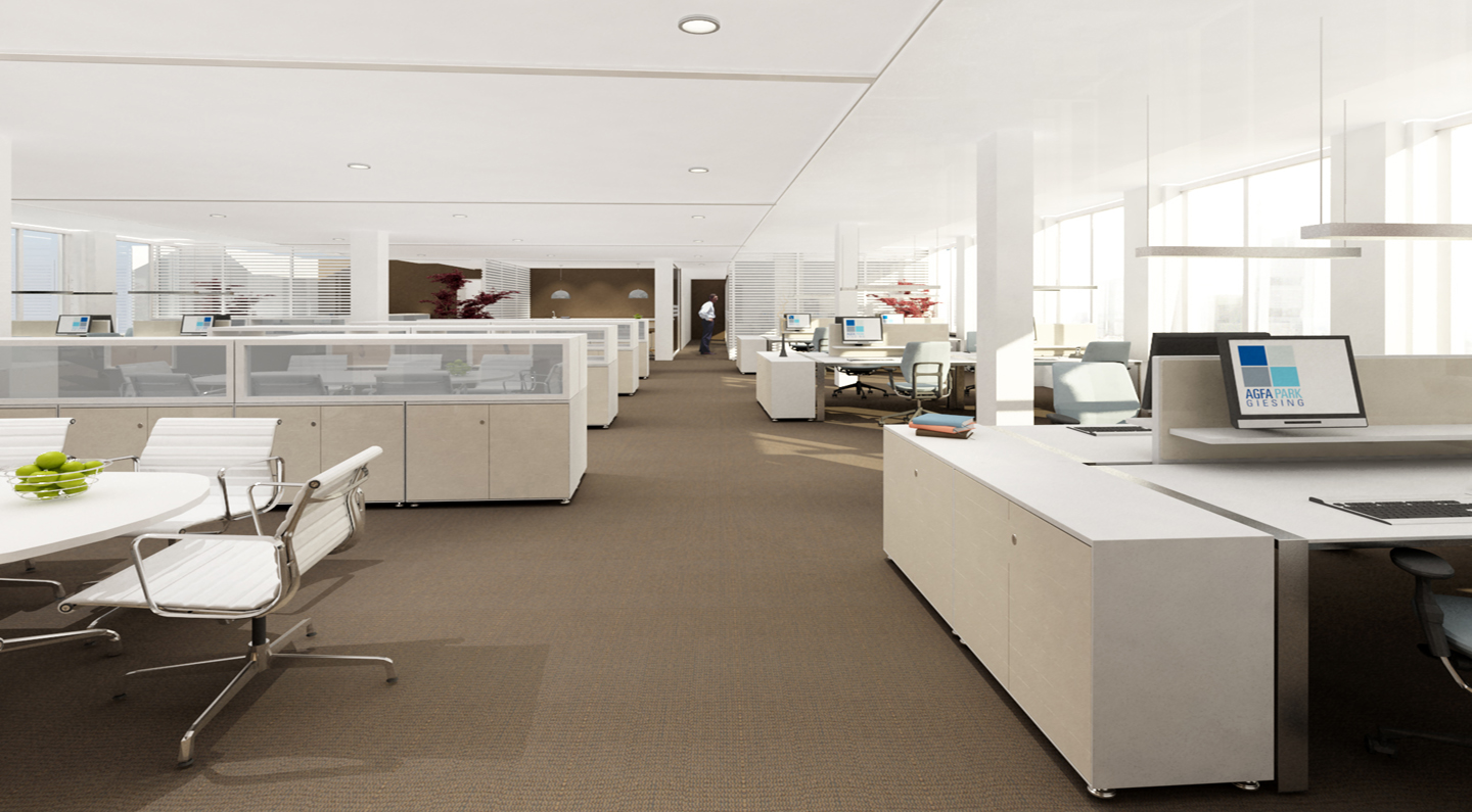 3D Visualisierung Büro 3