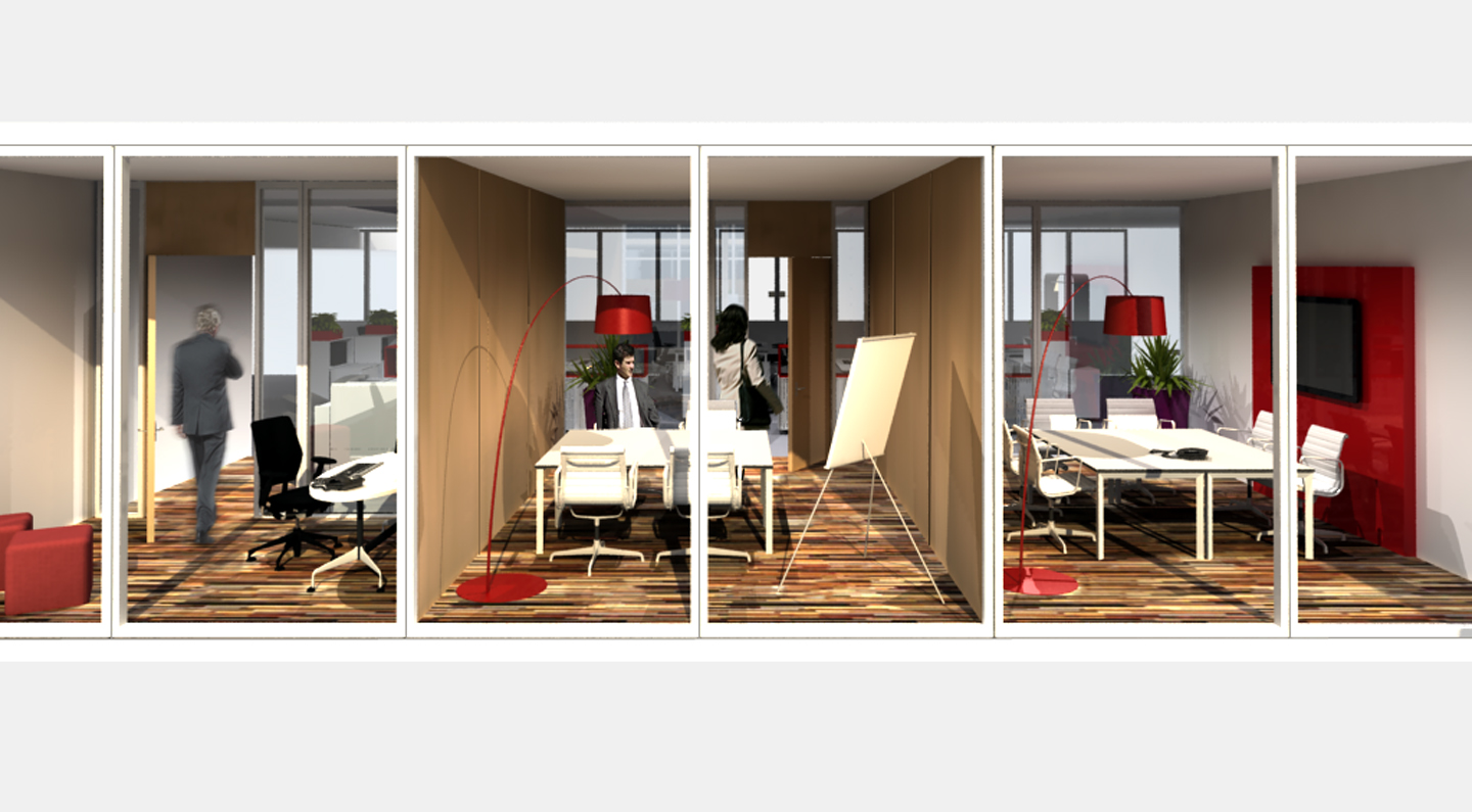 3D Visualisierung Büro 5